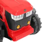 Trator Eléctrico com Atrelado Vermelho